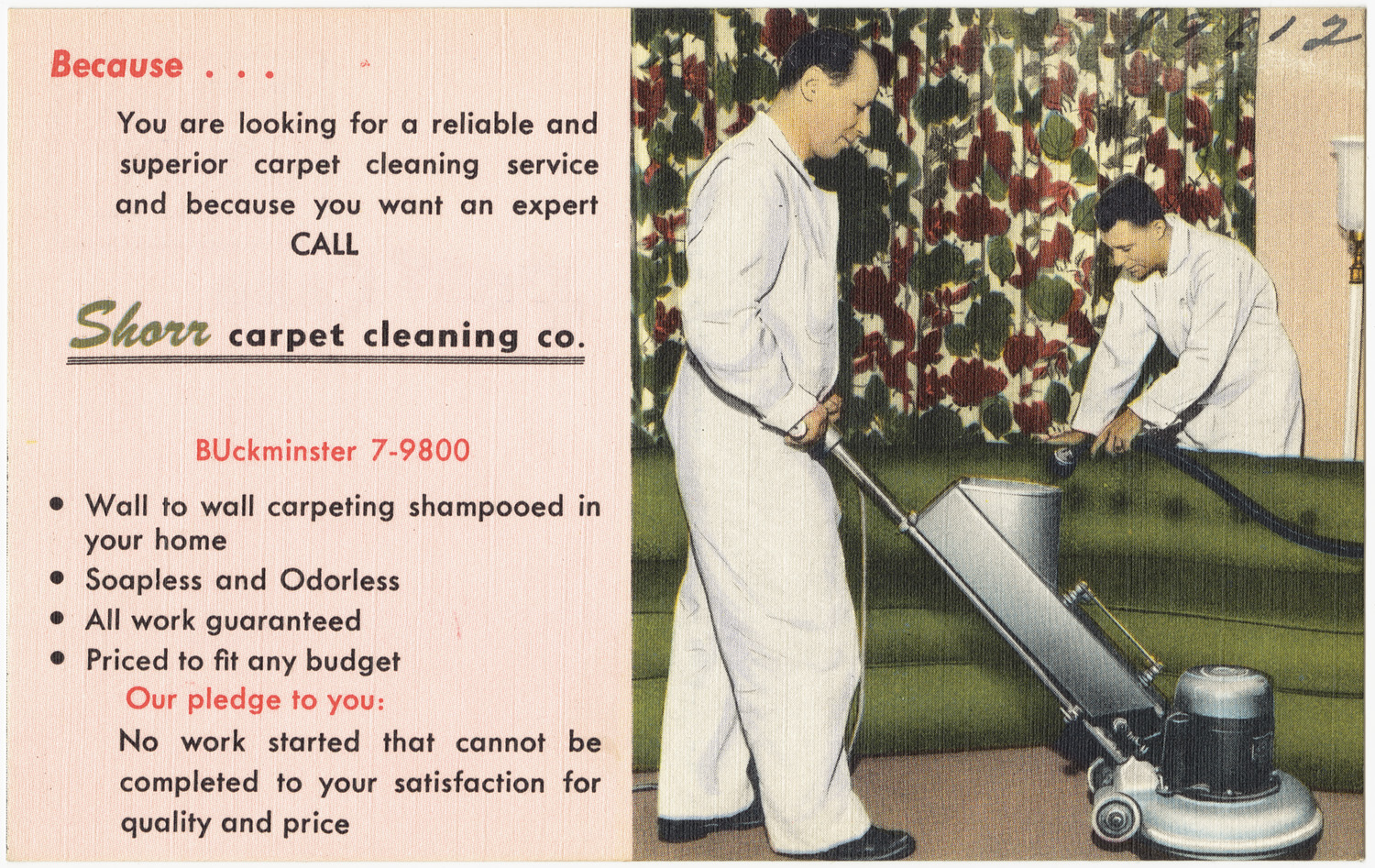Commercial carpet cleaning services in Edmonton